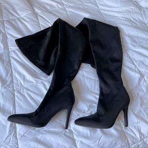 FASHION NOVA THIGH HIGH HEELS